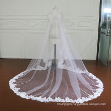 One Layer Lace Veil Without Comb